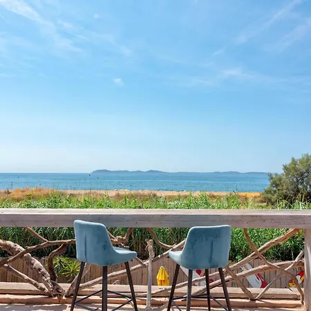 3 Chambres, Vue Mer, Premiere Ligne, Piscine, A Pieds * Hyères
